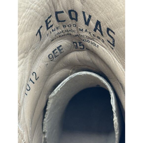 Tecovas The Dean Zip Boots Scotch Goat Leather Brown Men’s Size 9 EE Western